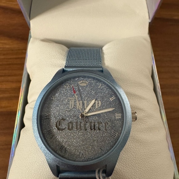 Juicy Couture Black Label Blue Watch - NIB needs a new battery